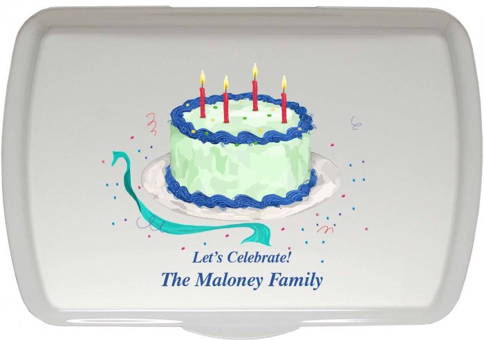 9X13" Cake Celebration Design, Doughmakers Pan