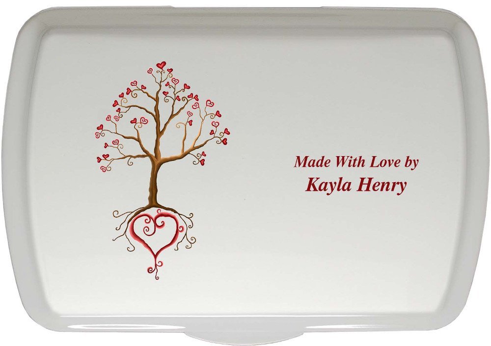 9X13" Tree of Love Design, Traditional Pan - Click Image to Close