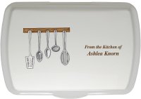 9X13" Utensils Design,Traditional Lid Only