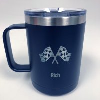 (image for) Navy Blue Polar Camel Handled, 15oz