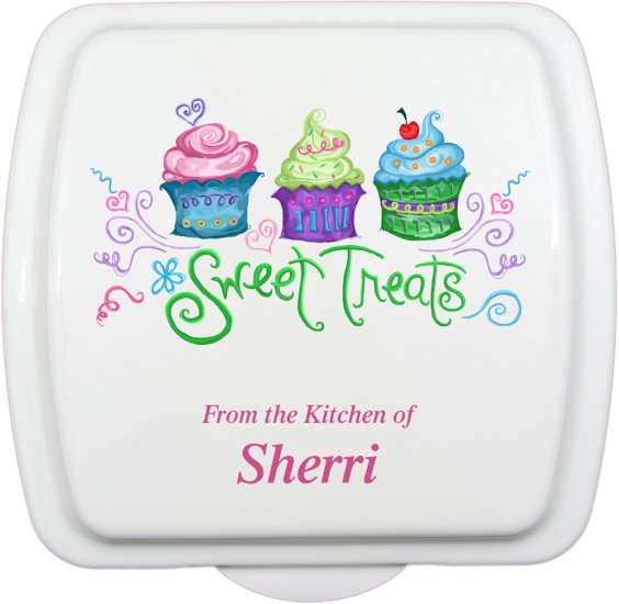 9x9 Sweet Treats Design, Lid Only