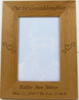 Personalized Photo Frame For 4"X6" Prints