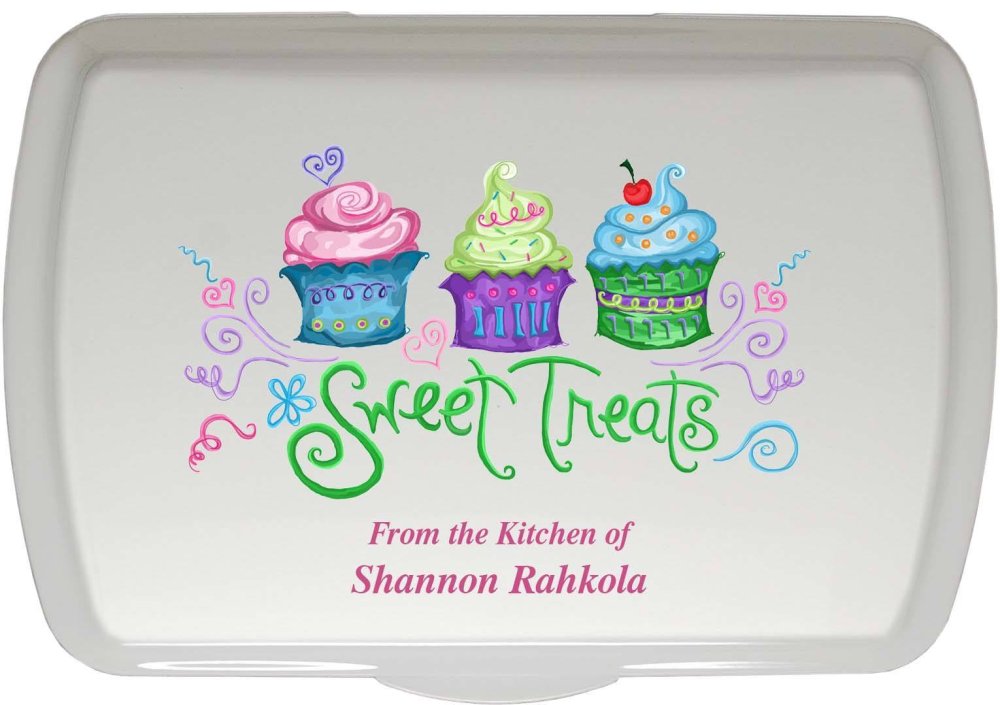 9X13" Sweet Treats Design, Bar Pan - Click Image to Close