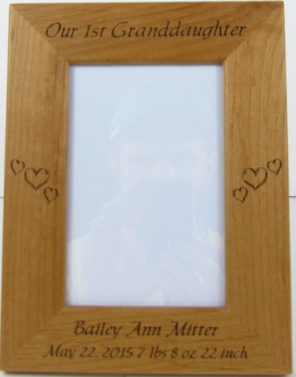Personalized Photo Frame For 4\"X6\" Prints