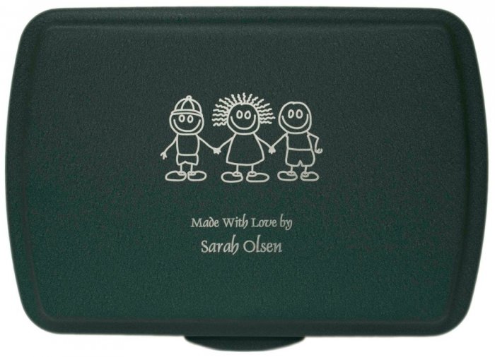 9X13\" Cake Pan - Forest Green Textured Finish Lid