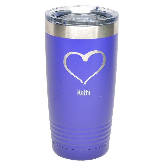 Purple Polar Camel Insulated Tumbler, 20oz