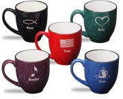 14 oz Speckled Bistro Mugs