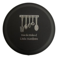 9" Pie Pan & Lid - Black, Textured Finish (image for) 9" Pie Pan & Lid - Black, Textured Finish