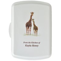 (image for) 9X13" Giraffe Design, Bar Pan
