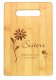 9x6" Bamboo Cutting Boards, Sisters