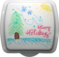 (image for) 9x9 Doughmakers Pan & Lid - Draw-Bake-Erase