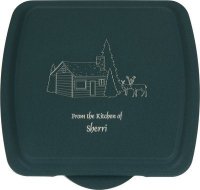 (image for) 9x9 Forest Green, Textured Finish - Lid Only