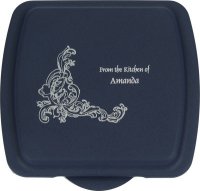 9x9 Navy Blue, Textured Finish - Lid Only