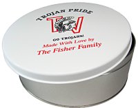 Custom Logo Cookie Tins (image for) Custom Logo Cookie Tins