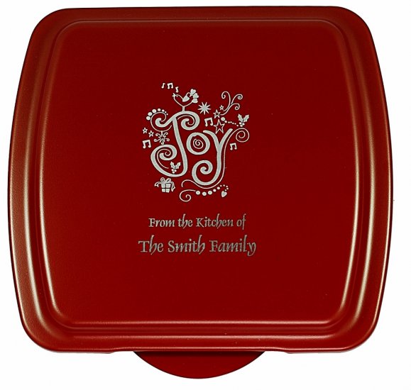 9x9 Ruby, Smooth Semigloss Finish - Lid Only