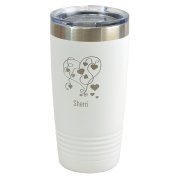 (image for) White Polar Camel Insulated Tumbler, 20oz