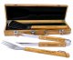 Personalized Bamboo BBQ Grill Set