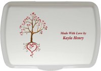 9X13" Tree of Love Design,Traditional Lid Only