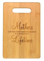 9x6" Bamboo Cutting Boards, Mother Lifetime