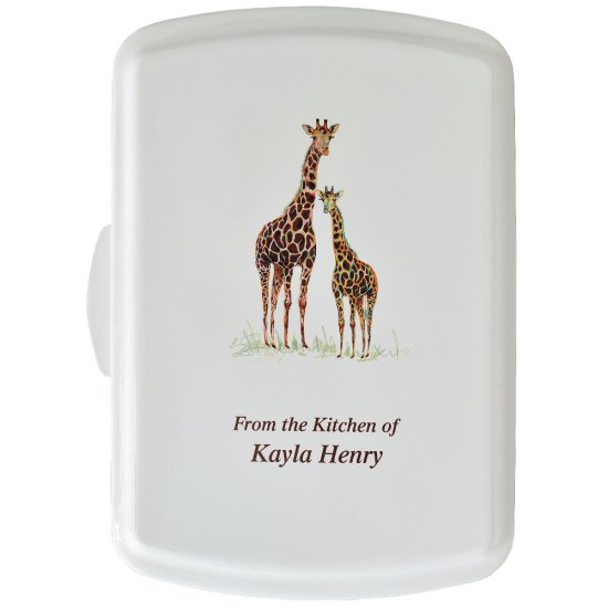 (image for) 9X13" Giraffe Design, Bar Pan
