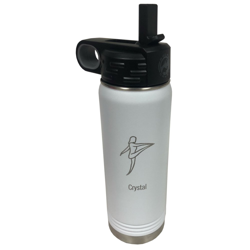 White Polar Camel Water Bottle, 20oz - Click Image to Close