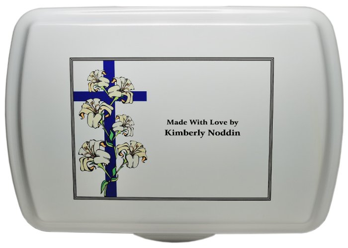 (image for) 9x13" Easter Cross Designer Series, Lid Only