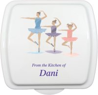 9X9 Ballerina Design, Doughmakers Pan (image for) 9X9 Ballerina Design, Doughmakers Pan