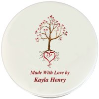 Cookie Tin, Tree of Love Design