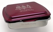 9x9 Laser Engraved Cake Pan & Lid