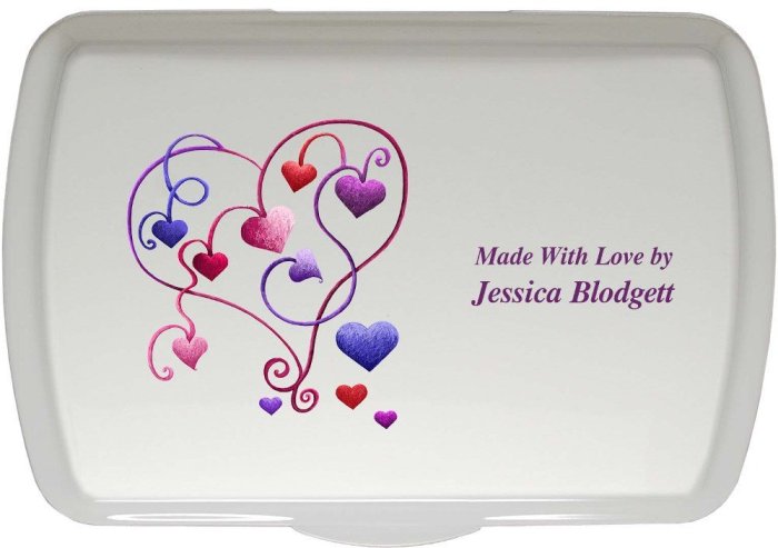 (image for) 9X13" Heart Vine Design,Traditional Lid Only