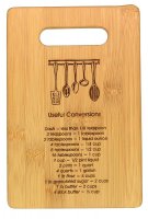 9x6" Bamboo Cutting Boards, Conversions