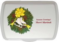 9X13" Wreath Skates Design, Traditional Pan