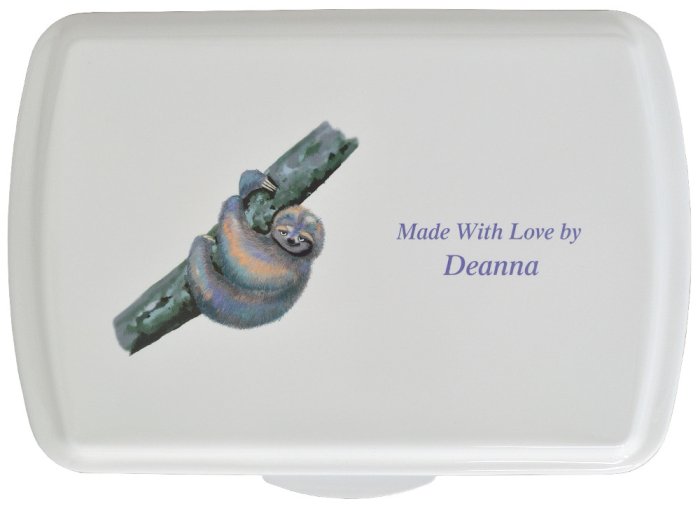 (image for) 9X13" Sloth Design, Bar Pan