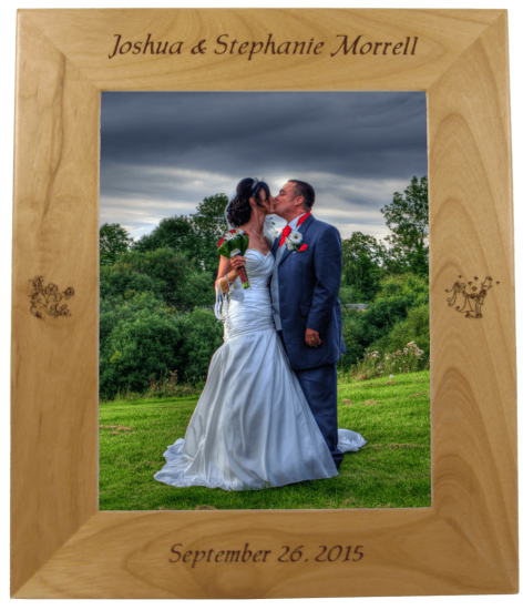 Personalized Photo Frame For 8\"X10\" Prints