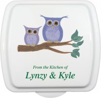9x9 Owl 2 Design, Lid Only