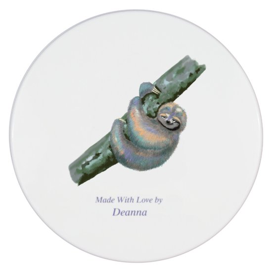 (image for) Cookie Tin, Sloth Design