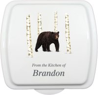 9X9 Bear Birch Design, Doughmakers Pan (image for) 9X9 Bear Birch Design, Doughmakers Pan