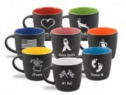 (image for) 12 oz Matte Cafe Mugs