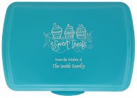 9x13" Bar Pan - Turquoise, Smooth Semigloss Finish