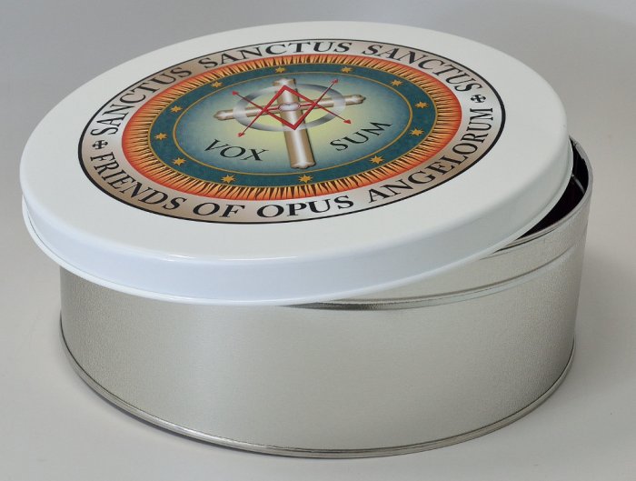 Custom Logo Cookie Tin, frva68574