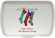 9X13" Christmas Socks Design, Non Stick Pan