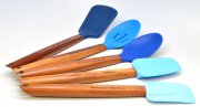 5 Piece Acacia Utensil Set