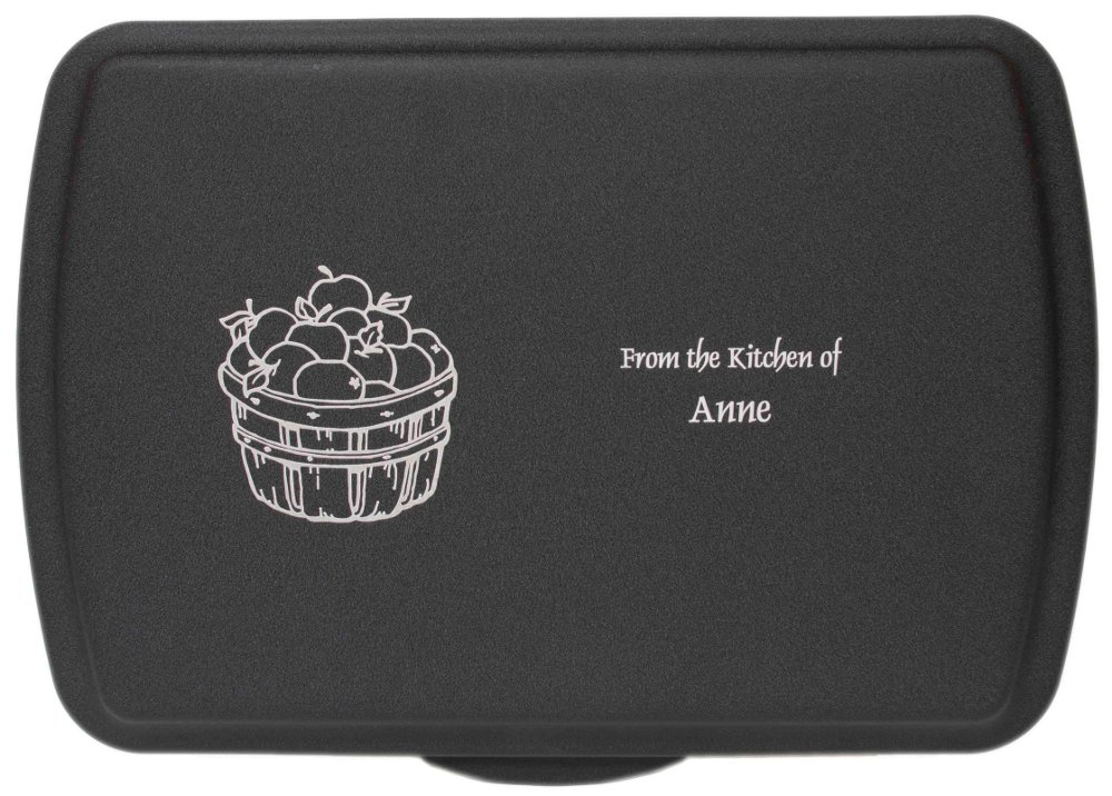 9X13" Cake Pan - Black Textured Finish Lid - Click Image to Close