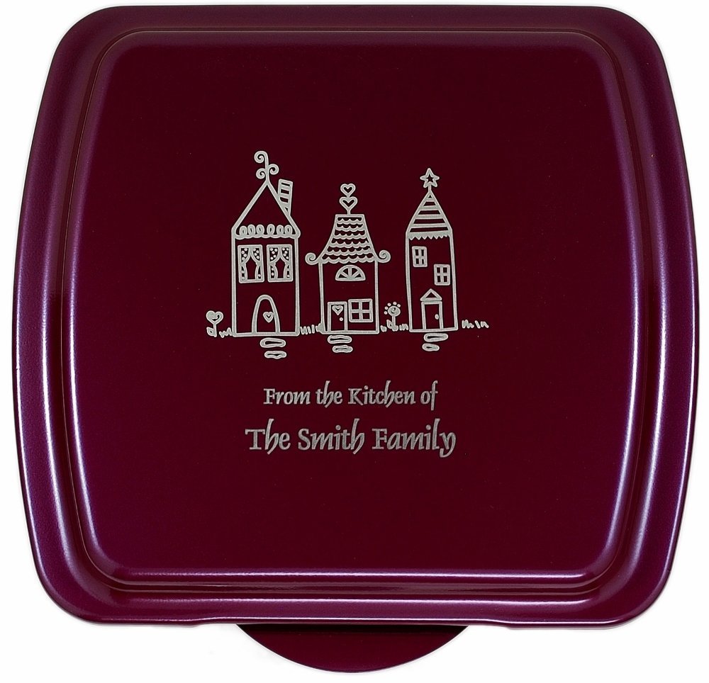 Reviews: 9x13 Cake Pan - Purple Smooth Semigloss Finish Lid - $38.99 :  That's My Pan!, Personalized Cake Pans and More