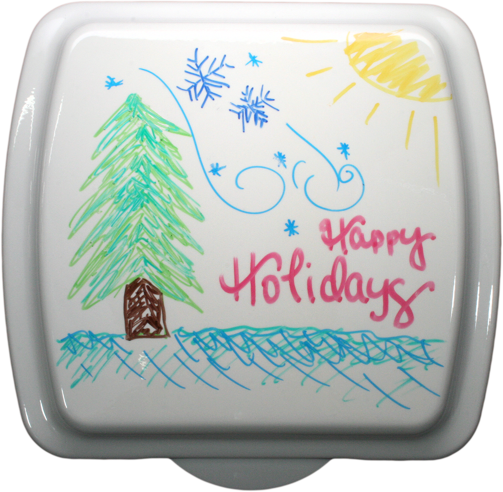 (image for) 9x9 Lid Only - Draw-Bake-Erase
