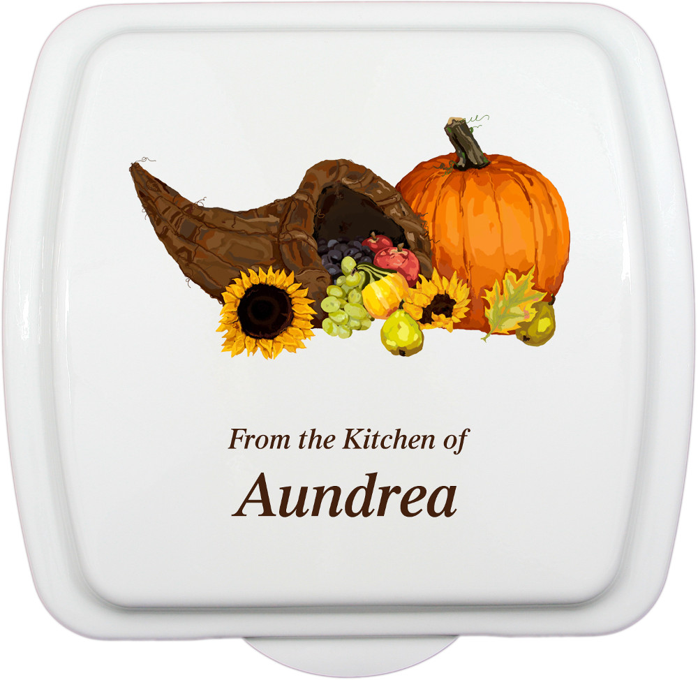 9X9 Autumn Harvest Design, Doughmakers Pan - Click Image to Close