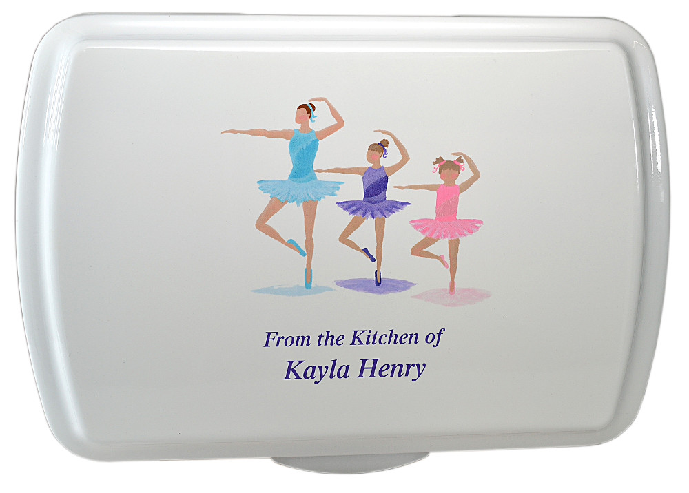 (image for) 9X13" Ballerina Design,Traditional Lid Only