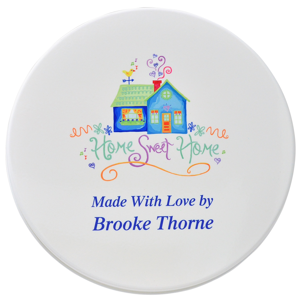 Cookie Tin, Home Sweet Home Design - Click Image to Close