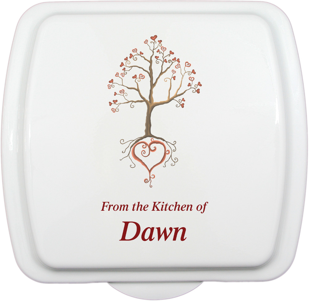 9X9 Tree of Love Design, Doughmakers Pan - Click Image to Close