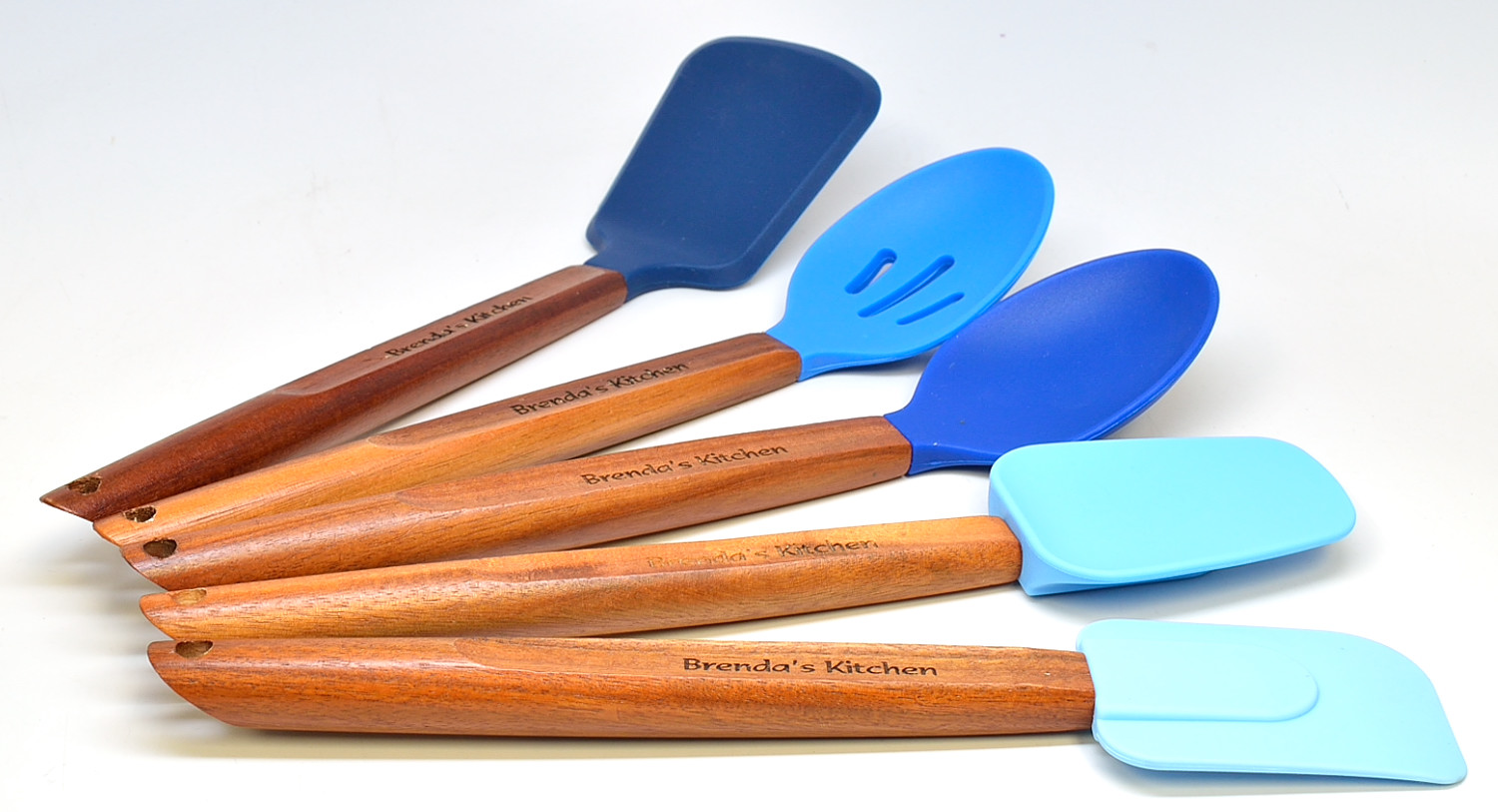 (image for) 5 Piece Acacia Utensil Set